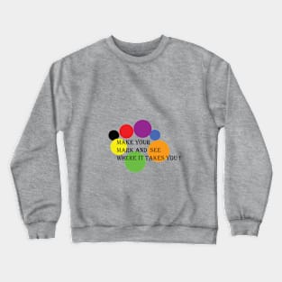 Dot Day Crewneck Sweatshirt